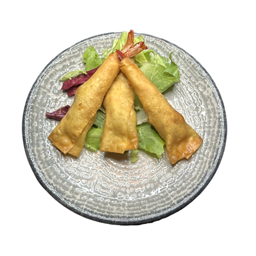 Rotllos de llagostins