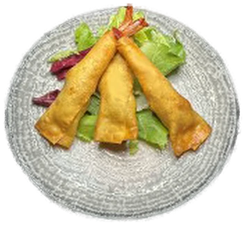 002. Harumaki de Langostino (6 uds.)