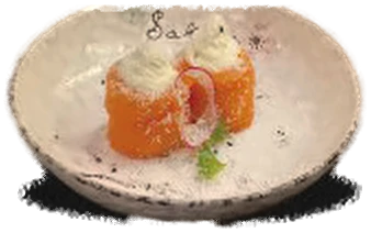 085. Gunkan de Salmón con Queso Crema