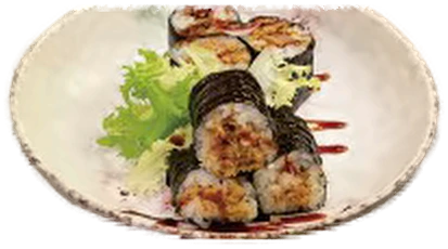 118. Maki de Atún Flambeado Con Salsa Teriyaki